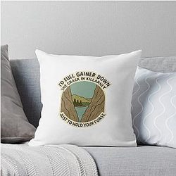 Shoresy Quote - Hold Your Throw Pillow