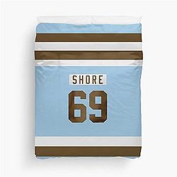 Shoresy Sudbury Blueberry Bulldogs Duvet Cover