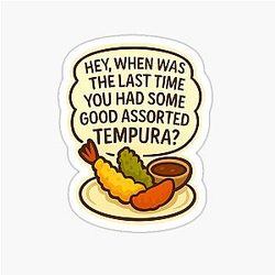 Shoresy - Assorted Tempura Sticker