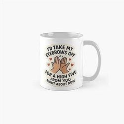 Shoresy Eyebrow High Five Classic Mug