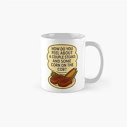 Shoresy Quote - Steak and Corn Classic Mug