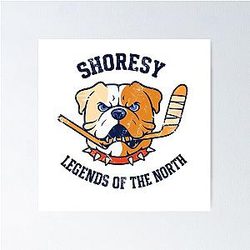 Shoresy Sudbury Bulldogs Ice Hockey Team Legends of the North 2024