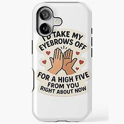 Shoresy Eyebrow High Five iPhone Tough Case