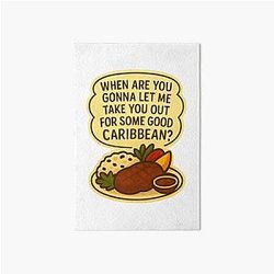 Shoresy Quote Caribbean Art Board Print