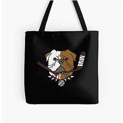 Shoresy Sudbury Bulldogs Logo Tote Bag