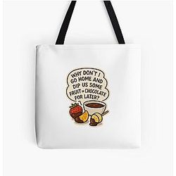 Shoresy Fruit in Chocolate Tote Bag