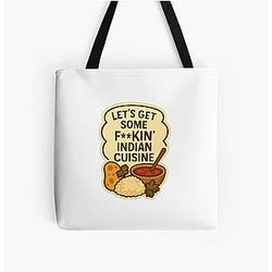 Shoresy Quote Indian Cuisine Tote Bag