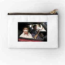 Sideways Fan Art Sideways Zipper Pouches
