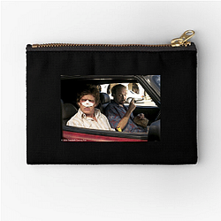 Sideways Fan Art Sideways Zipper Pouches