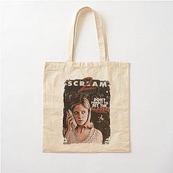 Sidney Prescott Scream Final Girl T-Shirt For Horror Fans Cotton Tote Bag