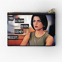Cartoonified Sidney Prescott Zipper Pouch