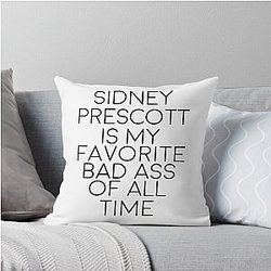 Sidney Prescott is my favorite all time badass throw pillow