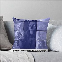 Sidney Prescott Eras Tour Blue Throw Pillow