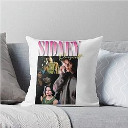 Sidney Prescott Vintage Pop Design Throw Pillow