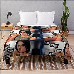 Scream - Sidney Prescott Throw Blanket