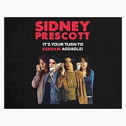 Scream Franchise Sidney Prescott Jigsaw Puzzle