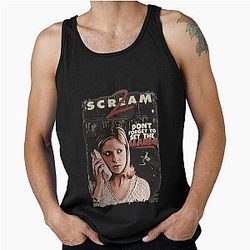 Sidney Prescott Scream Final Girl T-Shirt for Horror Fans Gift for Women Tank Top