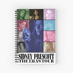 Sidney Prescott Eras Tour Spiral Notebook