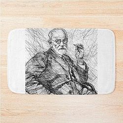 Sigmund Freud Bath Mat