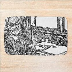 Sigmund Freud Bath Mat