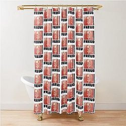 Sigmund Freud Shower Curtain