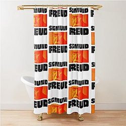 Sigmund Freud Shower Curtain