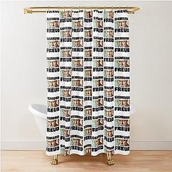Sigmund Freud Shower Curtain