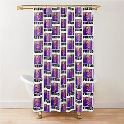 Sigmund Freud Shower Curtain