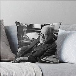 Neurologist Sigmund Freud Pillow