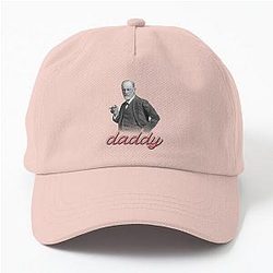 Sigmund Freud psychology design Dad Hat