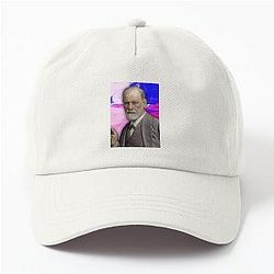 Sigmund Freud Artwork - Sigmund Freud Portrait - Sigmund Freud Art Dad Hat