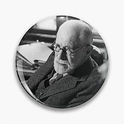 Neurologist Sigmund Freud Pin