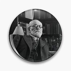 Psychoanalyst Sigmund Freud Pin