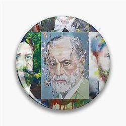 Sigmund Freud Pin
