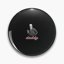 Sigmund Freud Father Psychology Design Pin