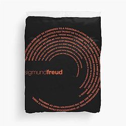 Sigmund Freud quotes Duvet Cover