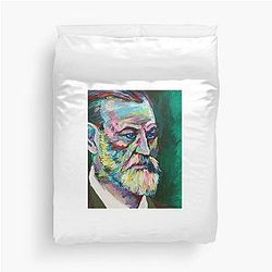 Sigmund Freud 3D Duvet Cover