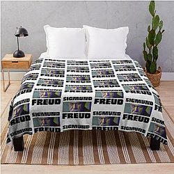 Sigmund Freud Throw Blanket