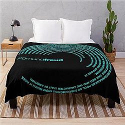 Sigmund Freud quotes Throw Blanket