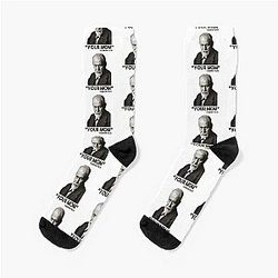 Sigmund Freud Quote Socks