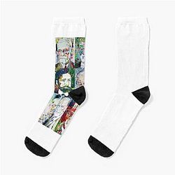 NINE TIMES SIGMUND FREUD Socks