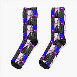 Sigmund Freud Artwork - Sigmund Freud Portrait - Sigmund Freud Wall Decoration Socks