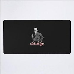 Sigmund Freud Psychology Design Desk Mat