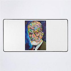 Sigmund Freud Acrylic Portrait Desk Mat