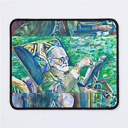 THREE TIMES SIGMUND FREUD Mouse Pad