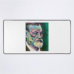 Sigmund Freud acrylic desk mat