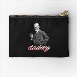 Sigmund Freud Psychology Design Zipper Pouch