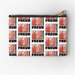 Sigmund Freud Zipper Pouch