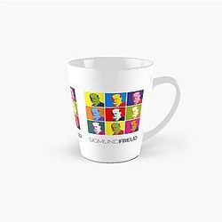 Sigmund Freud Pop Art Portrait Mug