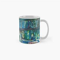 Sigmund Freud in his studio - watercolor portrait mug